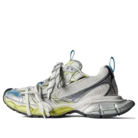 Sneaker 3XL “Rete bianca, gialla e blu” 734731W3XL59074