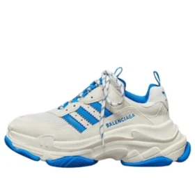 Sneaker Balenciaga x adidas Triple S “White Blue” IF0167