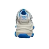 Sneaker Balenciaga x adidas Triple S “White Blue” IF0167