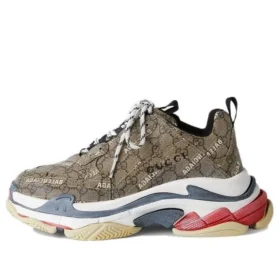 Sneaker Balenciaga x Gucci Triple S “The Hacker Project Beige” 681066-ULZ10-9795