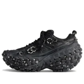 Sneaker Bouncer Screw “Black Mesh and Nylon with Piercing” 685613W2RAG1081