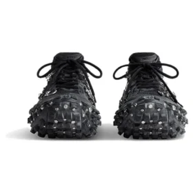 Sneaker Bouncer Screw “Black Mesh and Nylon with Piercing” 685613W2RAG1081