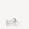 Sneaker con plateau da donna modello “Hamptons” in bianco