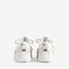 Sneaker con plateau da donna modello “Hamptons” in bianco