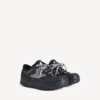 Sneaker con plateau da donna modello “Hamptons” in nero
