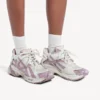 Sneaker da corsa da donna glitterata nei colori bianco/lilla/rosa Sneaker da corsa da donna glitterata nei colori bianco/lilla/rosa