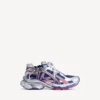 Sneaker da corsa da uomo con effetto sfumato nei colori blu navy/rosso/grigio