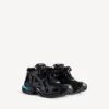 Sneaker da corsa da uomo con LED in nero Sneaker da corsa da uomo con LED in nero