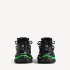 Sneaker da corsa da uomo con LED in nero Sneaker da corsa da uomo con LED in nero
