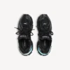 Sneaker da corsa da uomo con LED in nero Sneaker da corsa da uomo con LED in nero