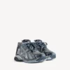 Sneaker da corsa da uomo in grigio/blu navy/azzurro