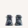 Sneaker da corsa da uomo in grigio/blu navy/azzurro