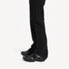 Sneaker da donna 3XL con ciondoli in nero/argento