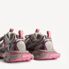 Sneaker da donna 3XL con effetto sfumato e ciondoli in grigio/rosa Sneaker da donna 3XL con effetto sfumato e ciondoli in grigio/rosa