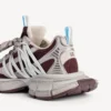 Sneaker da donna 3XL con intrecci nei colori marrone/beige/blu Sneaker da donna 3XL con intrecci nei colori marrone/beige/blu