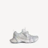 Sneaker da donna 3XL con lacci estremi e logo, nei colori bianco/bianco sporco/azzurro Sneaker da donna 3XL con lacci estremi e logo, nei colori bianco/bianco sporco/azzurro