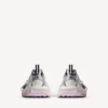 Sneaker da donna 3XL con suola trasparente in gel nei colori bianco/rosa/nero Sneaker da donna 3XL con suola trasparente in gel nei colori bianco/rosa/nero