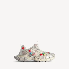 Sneaker da donna 3XL Extreme Lace in color guscio d’uovo/multicolore