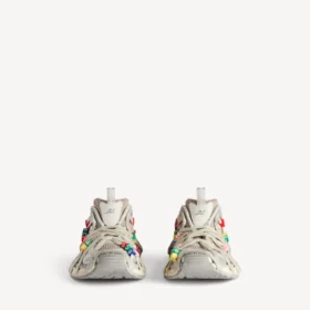 Sneaker da donna 3XL Extreme Lace in color guscio d’uovo/multicolore