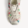 Sneaker da donna 3XL Extreme Lace in color guscio d’uovo/multicolore