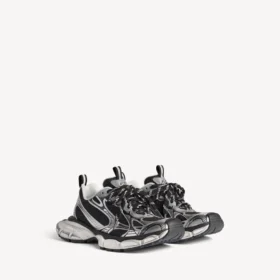Sneaker da donna 3XL in nero/argento