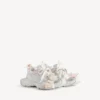 Sneaker da donna con lacci 3XL in bianco/rosa chiaro Sneaker da donna con lacci 3XL in bianco/rosa chiaro