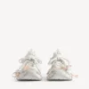 Sneaker da donna con lacci 3XL in bianco/rosa chiaro Sneaker da donna con lacci 3XL in bianco/rosa chiaro