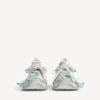 Sneaker da donna con lacci 3XL nei colori tortora/bianco/azzurro Sneaker da donna con lacci 3XL nei colori tortora/bianco/azzurro