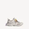 Sneaker da donna con lacci da Track nei colori tortora/giallo/viola/marrone/nero Sneaker da donna con lacci da Track nei colori tortora/giallo/viola/marrone/nero