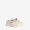 Sneaker da donna con plateau in pelle scamosciata modello “Hamptons” nei colori beige/nero Sneaker da donna con plateau in pelle scamosciata modello “Hamptons” nei colori beige/nero