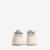 Sneaker da donna con plateau in pelle scamosciata modello “Hamptons” nei colori beige/nero Sneaker da donna con plateau in pelle scamosciata modello “Hamptons” nei colori beige/nero