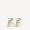 Sneaker da donna con plateau in pelle scamosciata modello “Hamptons” nei colori beige/nero Sneaker da donna con plateau in pelle scamosciata modello “Hamptons” nei colori beige/nero