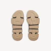 Sneaker da donna Speed 2.0 con suola trasparente interamente in maglia riciclata, colore nero/beige