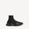 Sneaker da uomo Speed 2.0 in maglia riciclata, colore nero