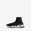 Sneaker da donna Speed 2.0 in maglia riciclata, colore nero/argento