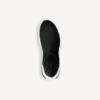 Sneaker da donna Speed 2.0 in maglia riciclata con suola bicolore in nero/bianco
