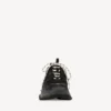 Sneaker da donna Triple S con suola trasparente in nero