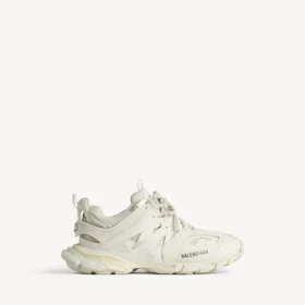 Sneaker da pista da uomo in bianco