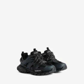 Sneaker da pista da uomo in nero
