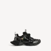 Sneaker da uomo 3XL con ciondoli in nero/argento Sneaker da uomo 3XL con ciondoli in nero/argento