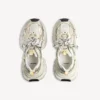 Sneaker da uomo 3XL con ciondoli nei colori bianco/giallo/argento/nero Sneaker da uomo 3XL con ciondoli nei colori bianco/giallo/argento/nero