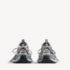 Sneaker da uomo 3XL con logo diviso nei colori bianco/blu navy/grigio