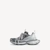 Sneaker da uomo 3XL con logo diviso nei colori bianco/blu navy/grigio