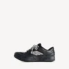Sneaker da uomo Hamptons effetto consumato in nero Sneaker da uomo Hamptons effetto consumato in nero