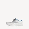 Sneaker da uomo Hamptons effetto consumato nei colori bianco/blu scuro/grigio