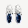 Sneaker da uomo Hamptons effetto consumato nei colori bianco/blu scuro/grigio