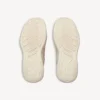 Sneaker da uomo “Hamptons” modello medio con effetto consumato, colore bianco sporco/rosso