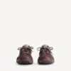 Sneaker da uomo in pelle scamosciata modello Hamptons, colore marrone scuro/grigio Sneaker da uomo in pelle scamosciata modello Hamptons, colore marrone scuro/grigio