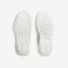 Sneaker da uomo in pelle scamosciata modello “Hamptons” nei colori bianco sporco/nero