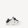 Sneaker da uomo in stile maglietta da Track, colore bianco Sneaker da uomo in stile maglietta da Track, colore bianco
